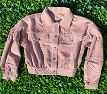 Load image into Gallery viewer, &quot;CHLOE&quot; CORDUROY JACKET (BLUSH)
