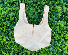 Load image into Gallery viewer, &quot;CELENE&quot; TANK TOP(BEIGE)
